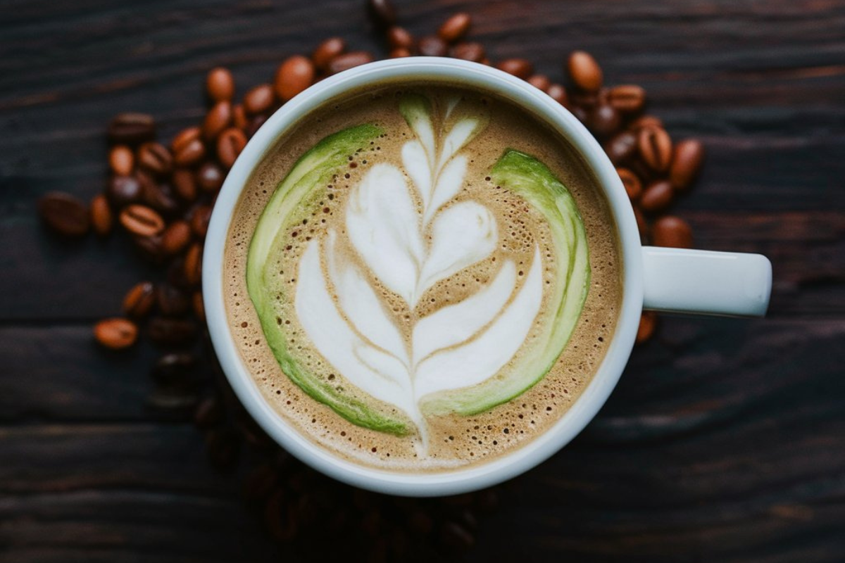 Creamy Avocado Coffee Delight 