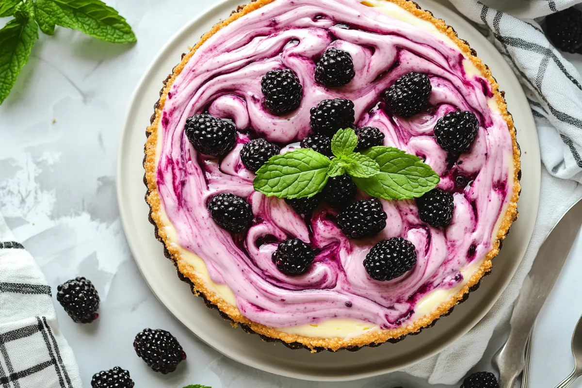 Blackberry Cheesecake