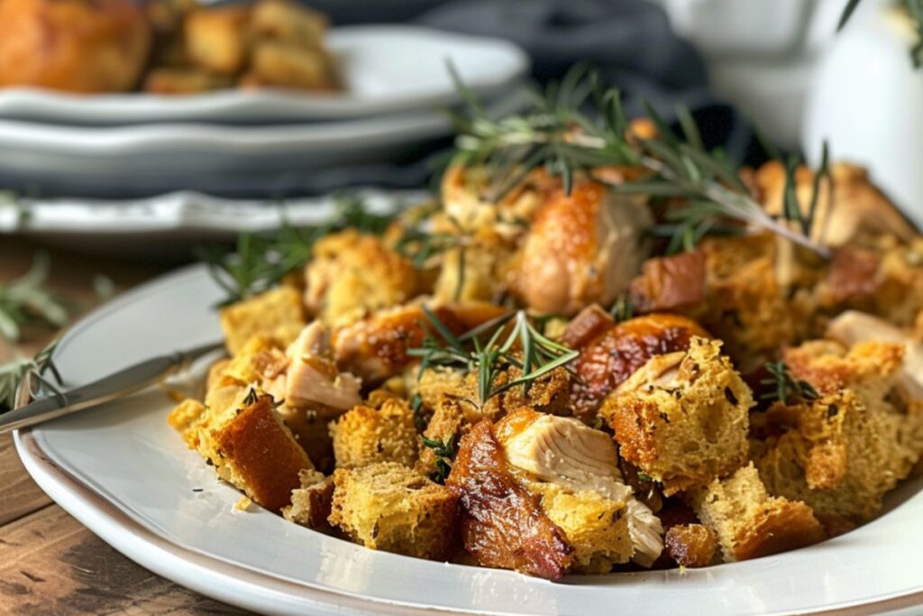 Crockpot Chicken and Stuffing